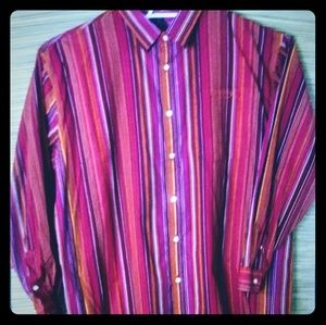 Fubu button down shirt.